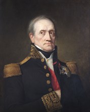 Portrait of Marshal Nicolas Jean de Dieu Soult, Duke of Dalmatia, French soldier, 1840