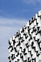 Detail view of the building known as the 'Cheese Grater', Sheffield, South Yorkshire, 2009