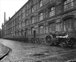 The gun carriage works, Cunard Engine Works, Derby Road, Kirkdale, Liverpool, January 1917