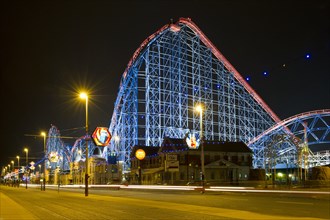 Roller Coaster, Blackpool Pleasure Beach, Lancashire, 2010