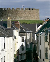 Totnes Castle, Devon, 2004
