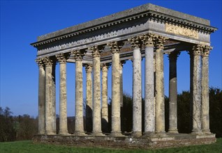 The Temple of Concord, Audley End House and Gardens, Saffron Walden, Essex