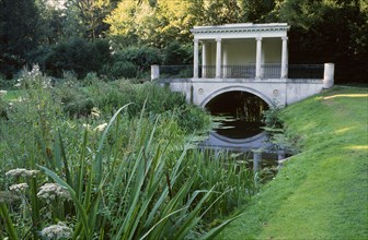 Tea House Bridge at Audley End House and Gardens, Saffron Walden, Essex