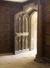Doorway to the Great Hall, Apethorpe Palace, Northamptonshire, 2008