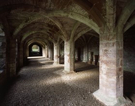 Undercroft of Lanercost Priory, Cumbria