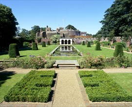 The Queen Mother's Garden, Walmer Castle and Gardens, Kent