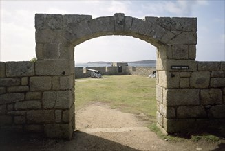 Woolpack Battery, Garrison Walls, Hugh Town, St Mary's, Isles of Scilly