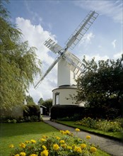 Saxtead Green Post Mill, Suffolk