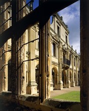 North side of the inner court of Kirby Hall, Northamptonshire
