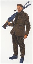 Second World War Gunner, c1940s, (c1990-2010)