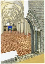 Netley Abbey, 14th century, (c1990-2010) Artist