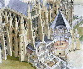 Westminster Abbey, Chapter House, c16th century, (c1990-2010) Artist