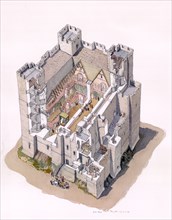 Dover Castle Keep c1190, (c1990-2010) Artist