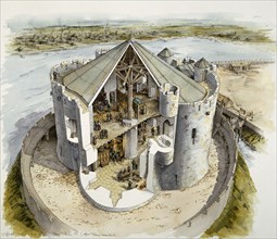 Clifford's Tower, mid-14th century, (c1990-2010)