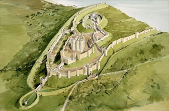 Dover Castle, c1300, (c1990-2010)
