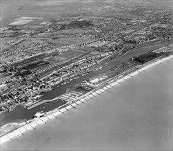 Shoreham Harbour and environs, West Sussex, 1948