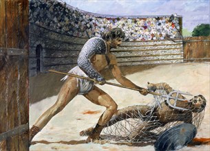 Roman Gladiators, c3rd century, (c1990-2010)