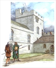 Portchester Castle, mid 14th century, (c1990-2010)