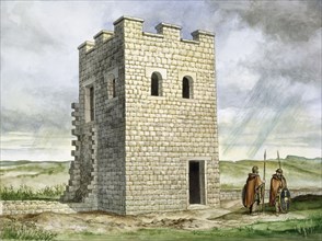 Turret 36b Housesteads Roman Fort, 2nd century, (c1990-2010)