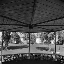 Bandstand in Montpellier Gardens, Cheltenham, Gloucestershire, 1971