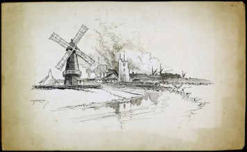 Wellington Windmill, Barking, London, 1892-1933