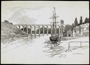 Calstock Viaduct, Cornwall, c1907-c1943