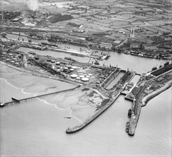 Royal Edward Dock, Avonmouth, Bristol, 1946