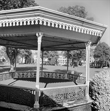 Bandstand in Montpellier Gardens, Cheltenham, Gloucestershire, 1971