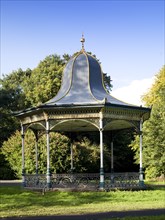 .Bandstand in Leazes Park or Exhibition Park, Newcastle upon Tyne, 2008