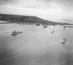 Portland Harbour, Dorset, 1946
