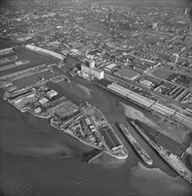 Brunswick Dock, Liverpool, Merseyside, 1980