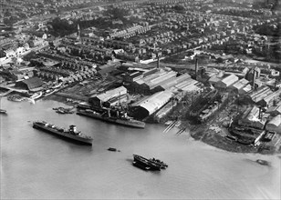 Woolston Shipbuilding and Engineering Works, Southampton, Hampshire, 1928