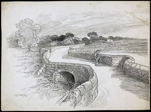 Swarkestone Bridge, Derbyshire, 1892-1933
