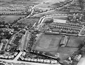 Kingsholm Stadium, Gloucester, Gloucestershire, 1928