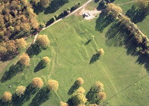 Earthworks at Howler's Coppice, Eastnor, Herefordshire, 1999