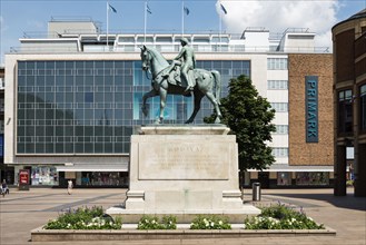 Lady Godiva statue, Broadgate, Coventry, West Midlands, 2014