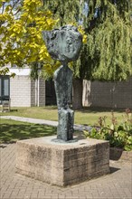 Father Courage', sculpture by Frederick Edward McWilliam, University of Kent, Canterbury, 2015
