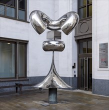 Ritual', sculpture by Antanas Brazdys, Coleman Street, City of London, 2016
