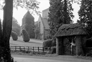 All Saints Church, Brockhampton, near Ross-on-Wye, Herefordshire, 1970