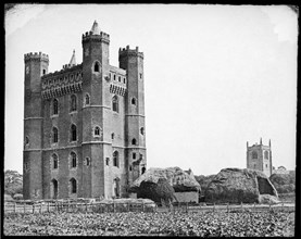 Tattershall Castle, Lincolnshire, 1857
