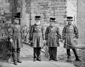 Yeoman Gaoler and Yeoman Warders at the Tower of London, 1873-1878