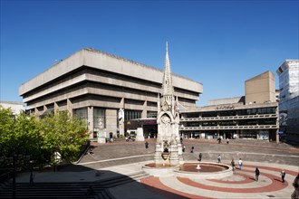Birmingham Central Library, Chamberlain Square, Birmingham, West Midlands, 2011