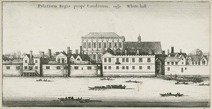 Palace of Whitehall from the River Thames, Westminster, London, c18th century(?)