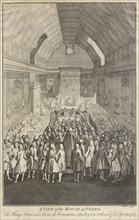 House of Lords, Westminster, London, 1755