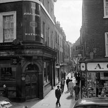 St Anne's Court, Soho, City of Westminster, London, early 1960s