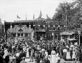 St Giles' Fair, Oxford, Oxfordshire, September 1905