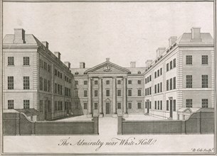 The Admiralty, near Whitehall, Westminster, London, 1750