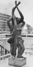 Root Bodied Forth', sculpture by Mitzi Cunliffe, Festival of Britain, South Bank, London, 1951
