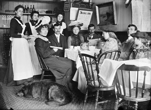 Wood's Restaurant, Berwick-upon-Tweed, Northumberland, 1902