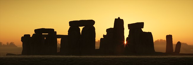 Stonehenge, Wiltshire, at sunrise, c2012